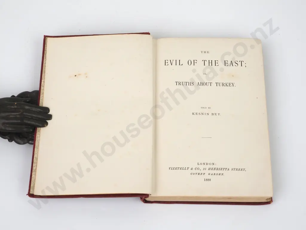 The Evil of the East, Bey 1888, Binding Weak  Image 1++