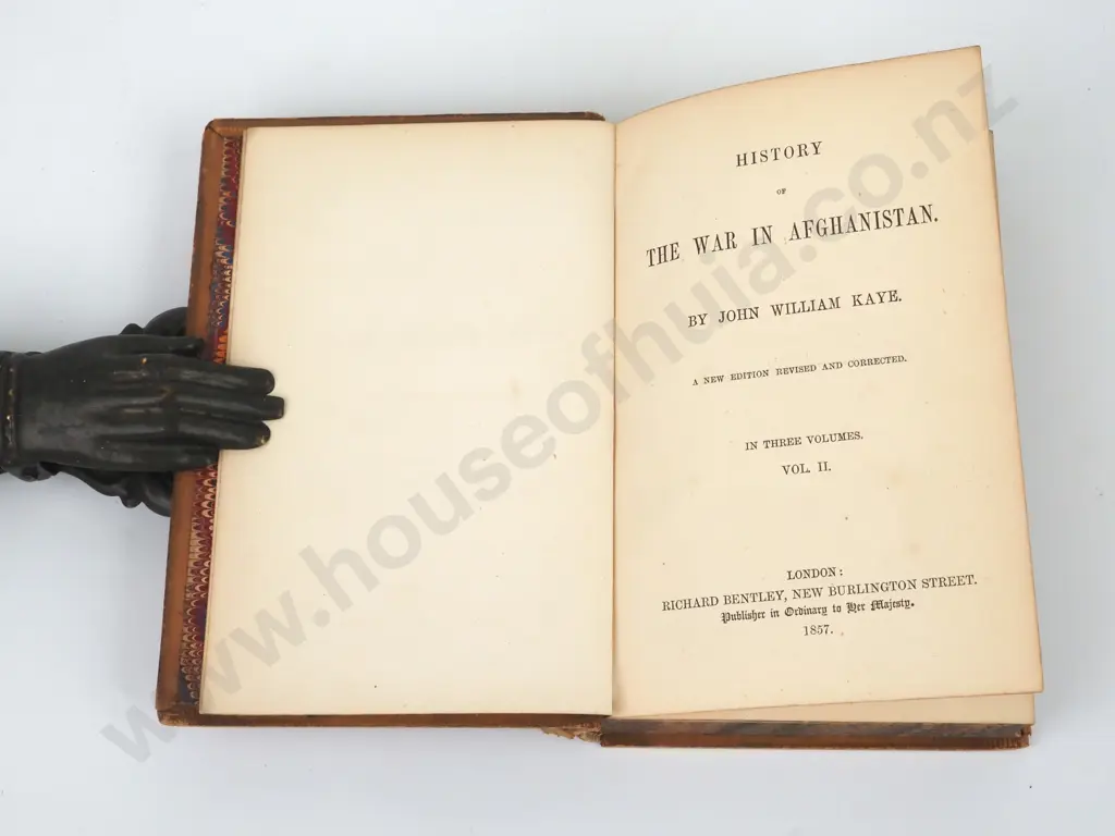 Kaye, John William; History of The War in Afghanistan (3 Vols) Image 1++