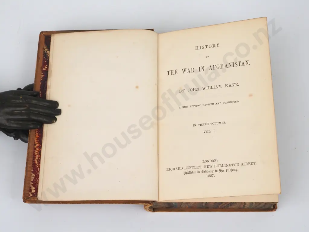Kaye, John William; History of The War in Afghanistan (3 Vols) Image 1++