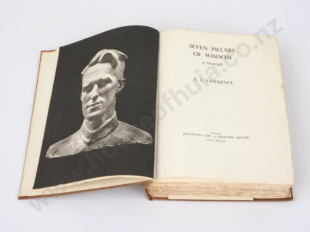 Lawrence, T.E.; Seven Pillars Of Wisdom; Jonathan Cape, Fourth Impression, 1935 Image 1++