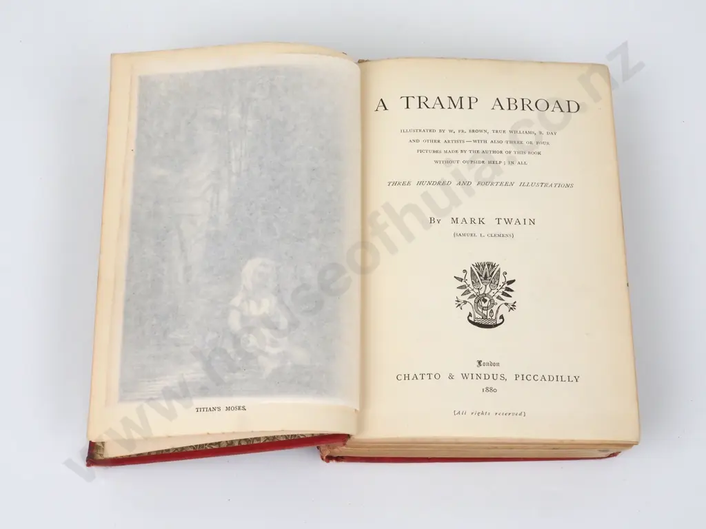 Twain, Mark; A Tramp Abroad Image 1++