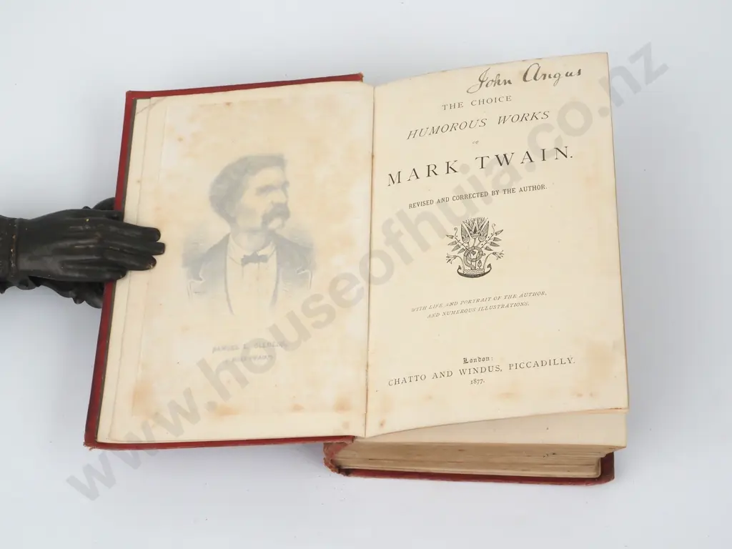 Twain, Mark; The Choice Humorous Works of Mark Twain   Image 1++