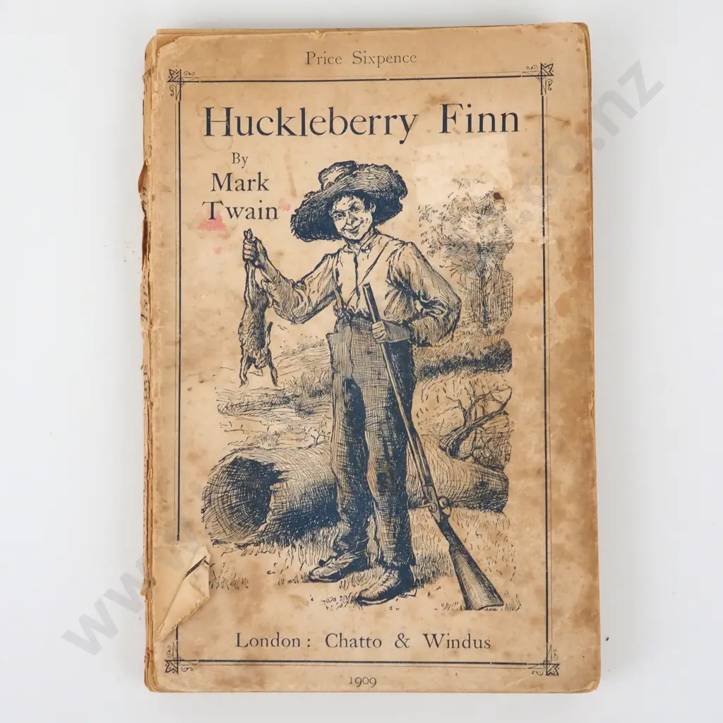 Twain, Mark; Huckleberry Finn Image 1++
