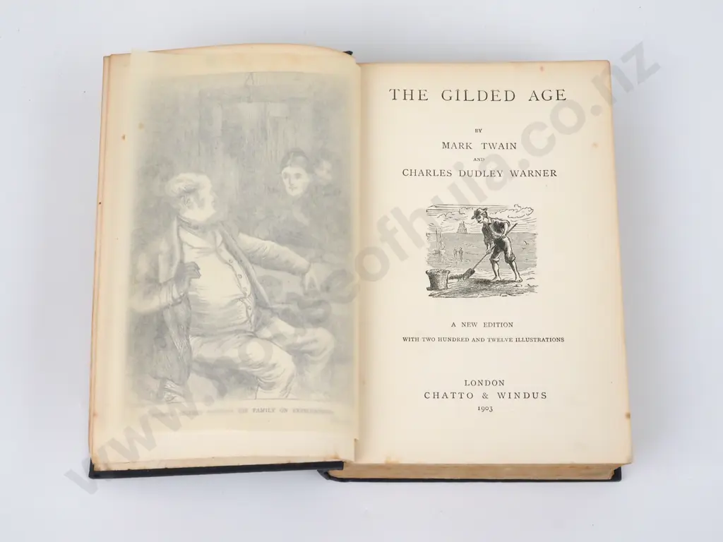 Twain, Mark; 6 Volumes Image 1++