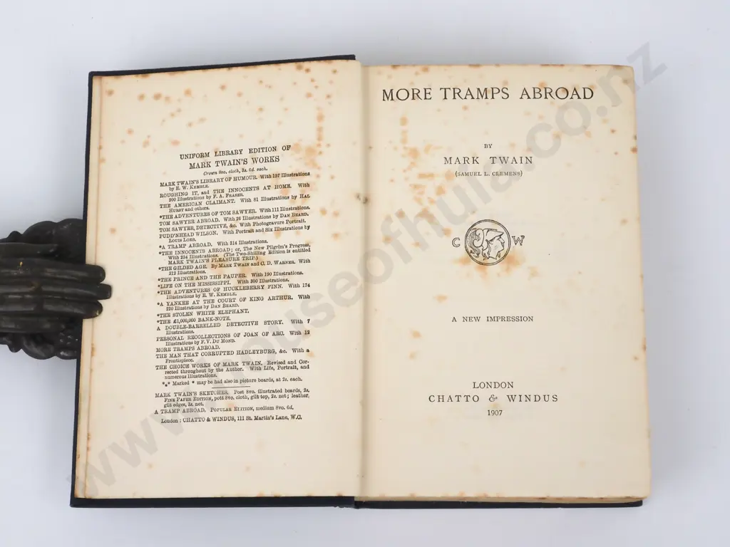 Twain, Mark; 6 Volumes Image 1++