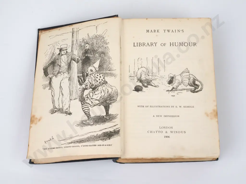 Twain, Mark; 6 Volumes Image 1++