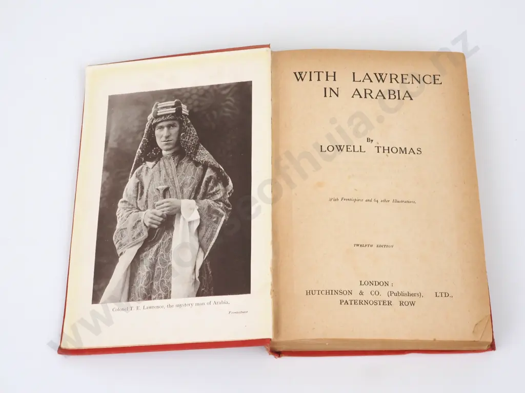 Thomas, Lowell; With Lawrence in Arabia Image 1++