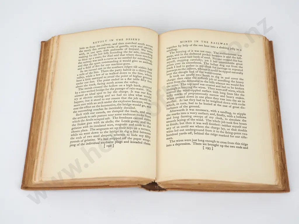Lawrence, T.E.; Revolt in the Desert Image 1++