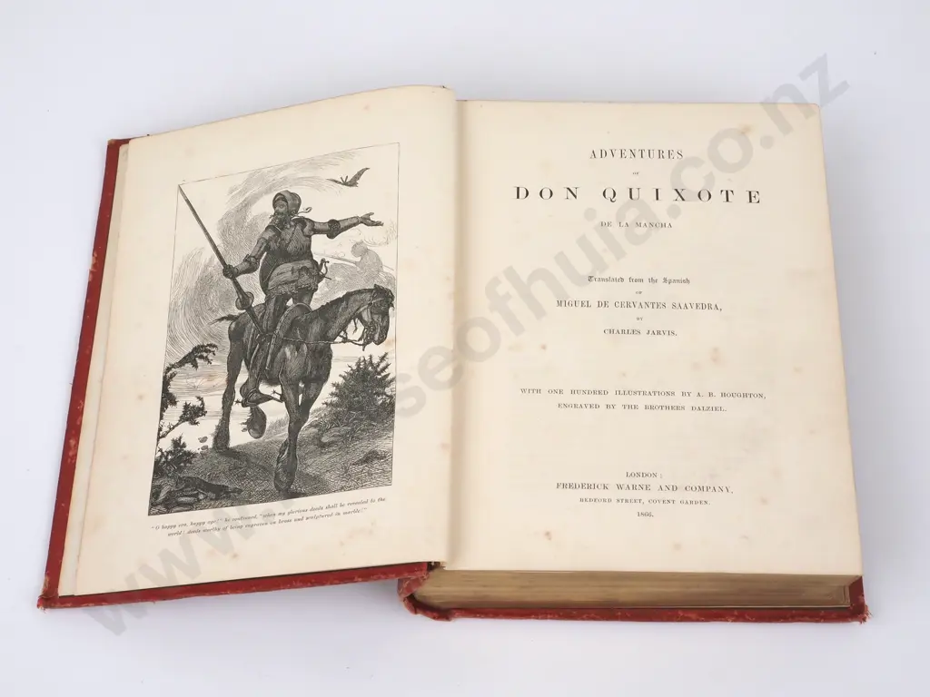 Don Quixote, Illustrated 1866 Image 1++