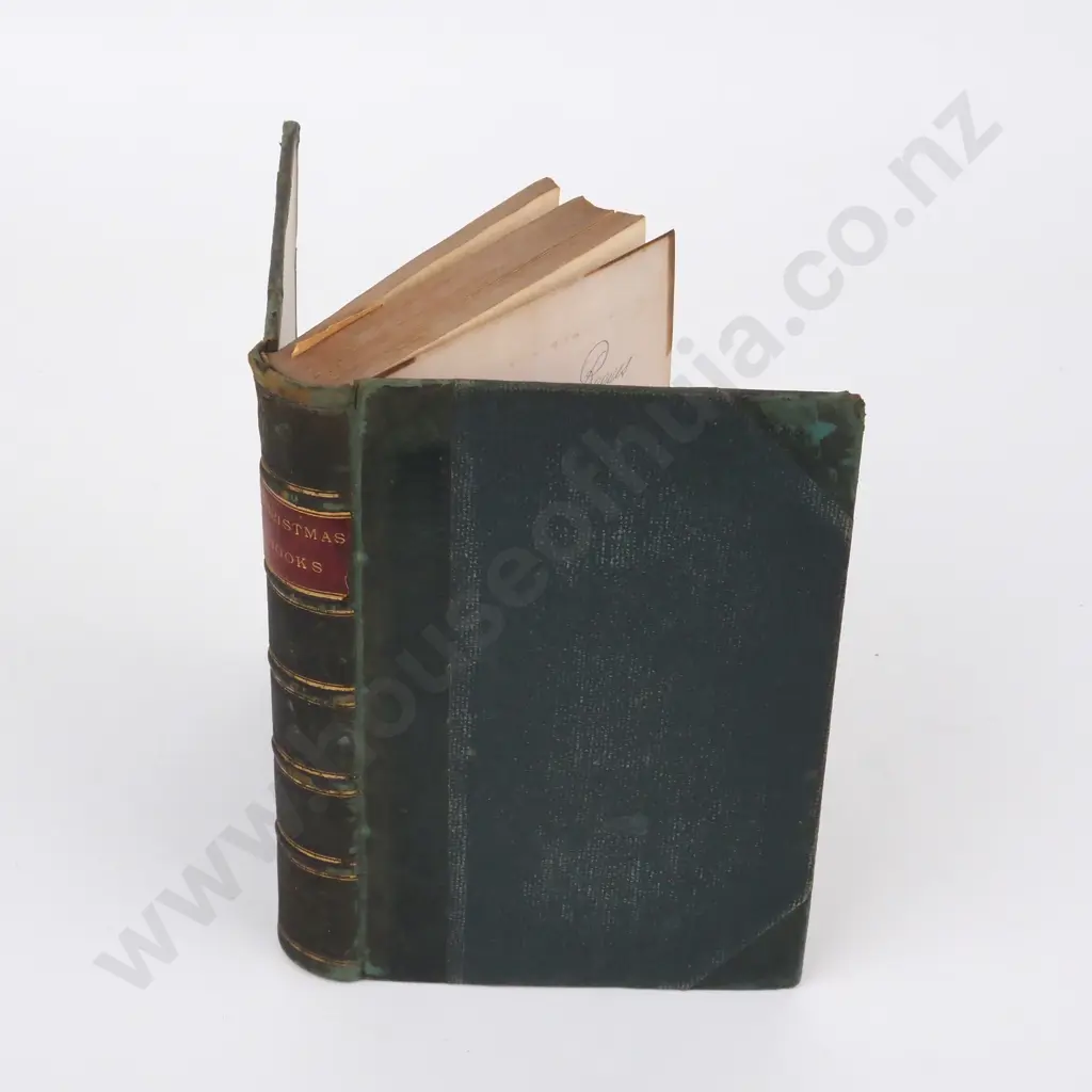 Dickens, Charles - Christmas Books Library Edition Vol. 24 With Illustrations London: Chapman & Hall 1862 Image 1++