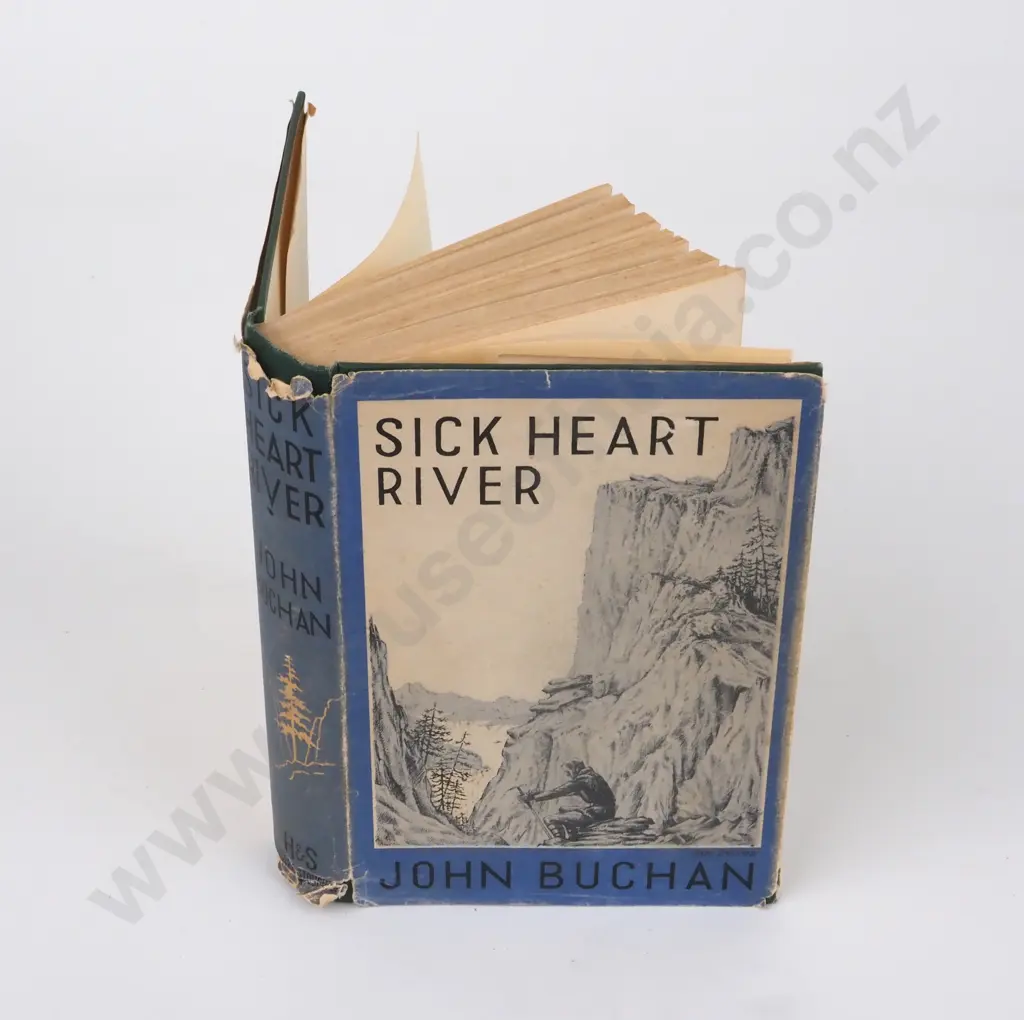 John Buchan, Sick Heart of the River, Holder & Stoughton, London, 1941, 1st Edition, Image 1++