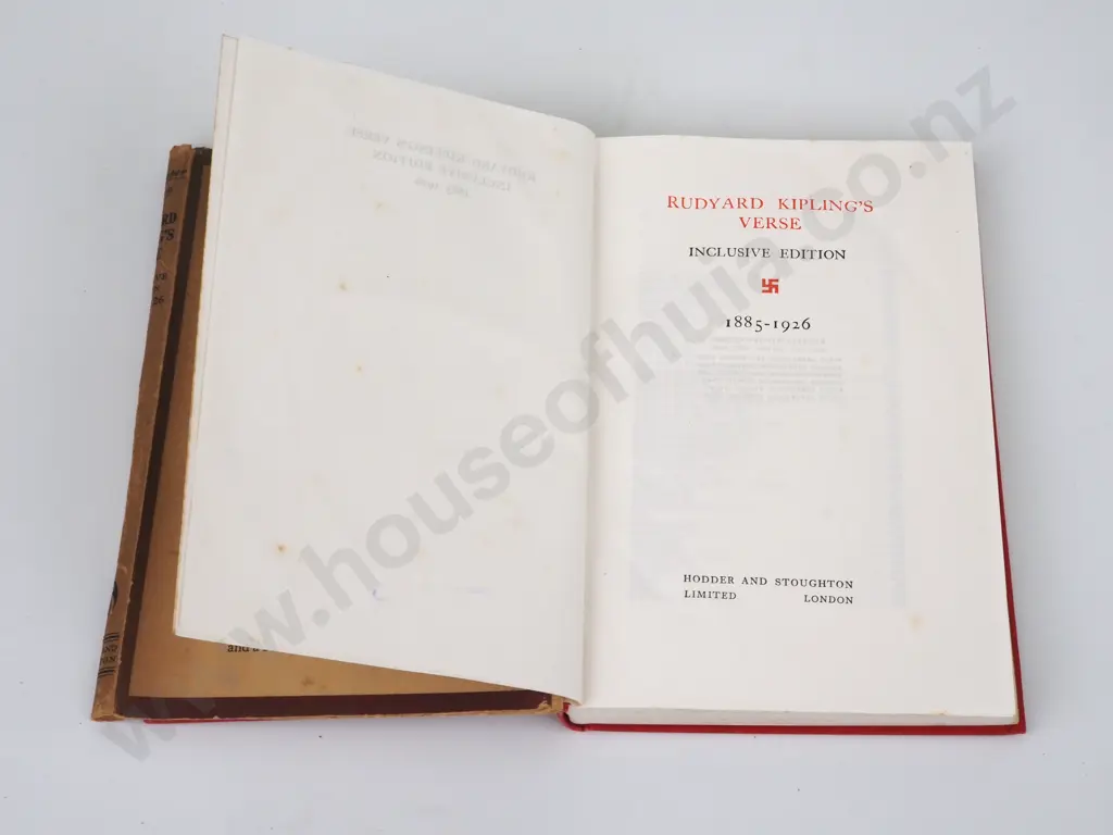 Rudyard Kipling's Verse Inclusive Edition 1885-1926 Image 1++