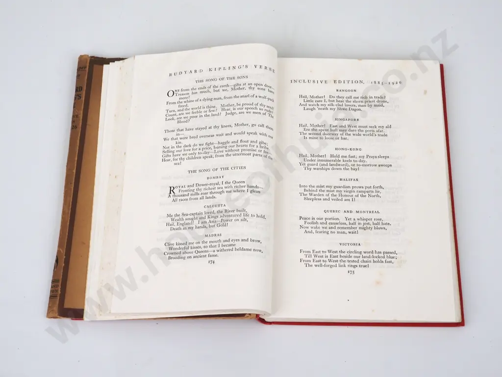 Rudyard Kipling's Verse Inclusive Edition 1885-1926 Image 1++