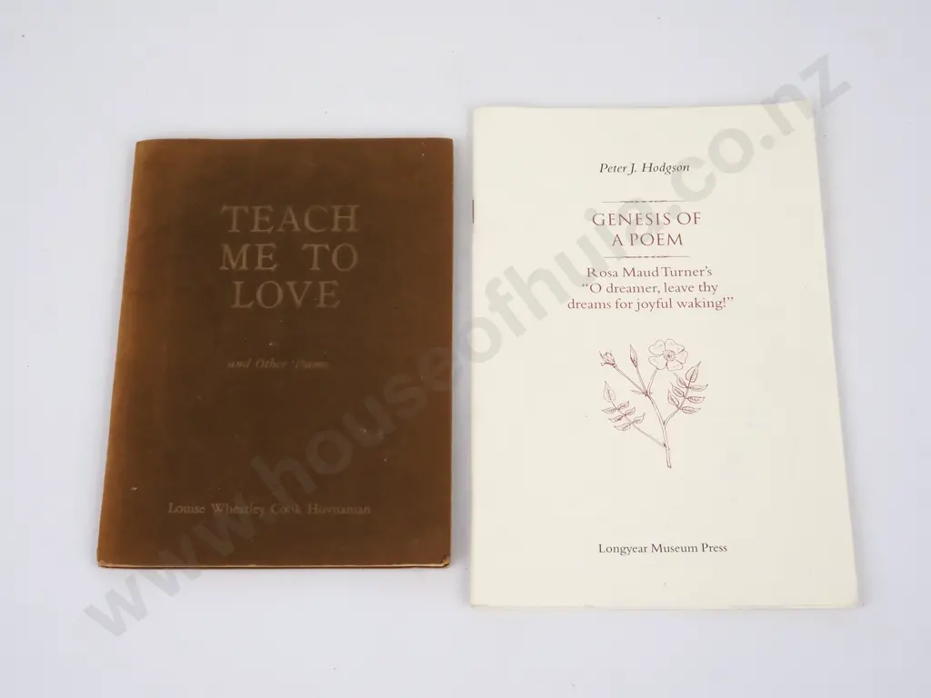 Two poetry volumes Image 1++