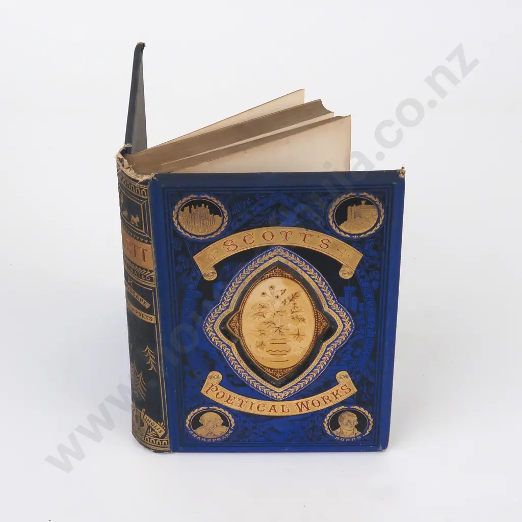 The Poetical Works of Sir Walter Scott, Gall & Inglis, Date unknown. Image 1++
