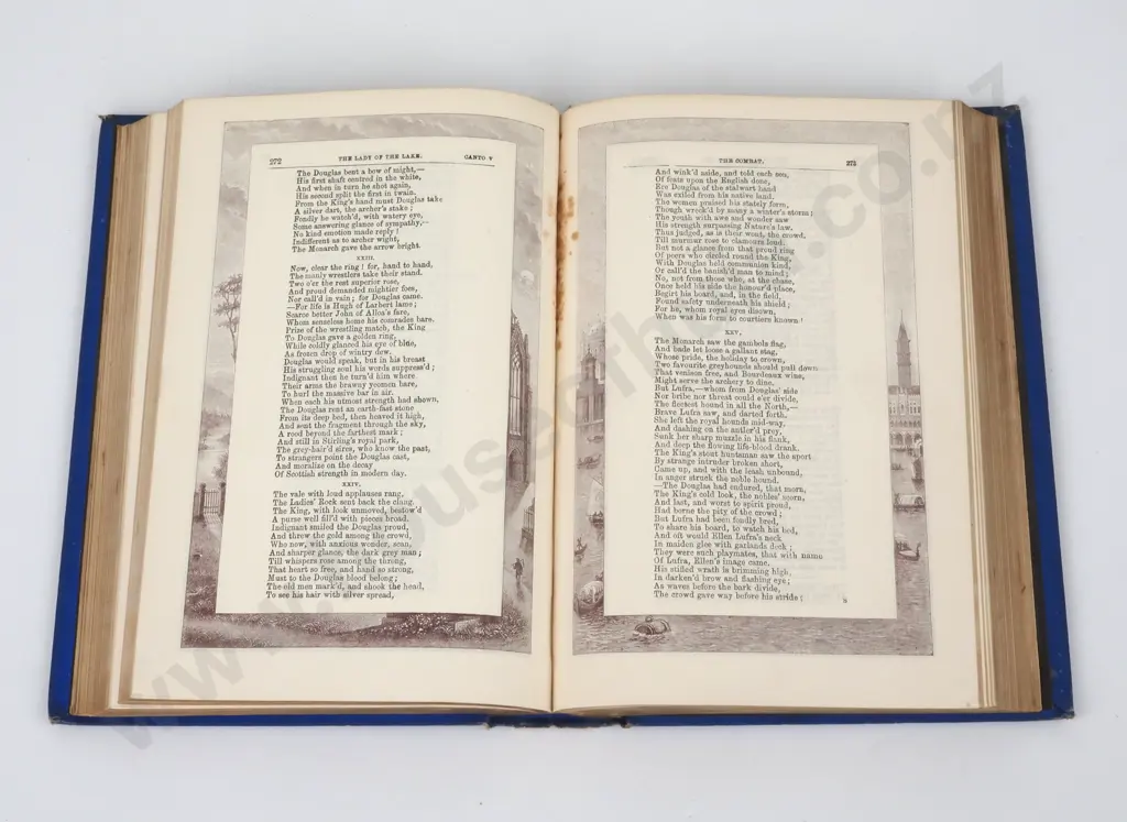 The Poetical Works of Sir Walter Scott, Gall & Inglis, Date unknown. Image 1++