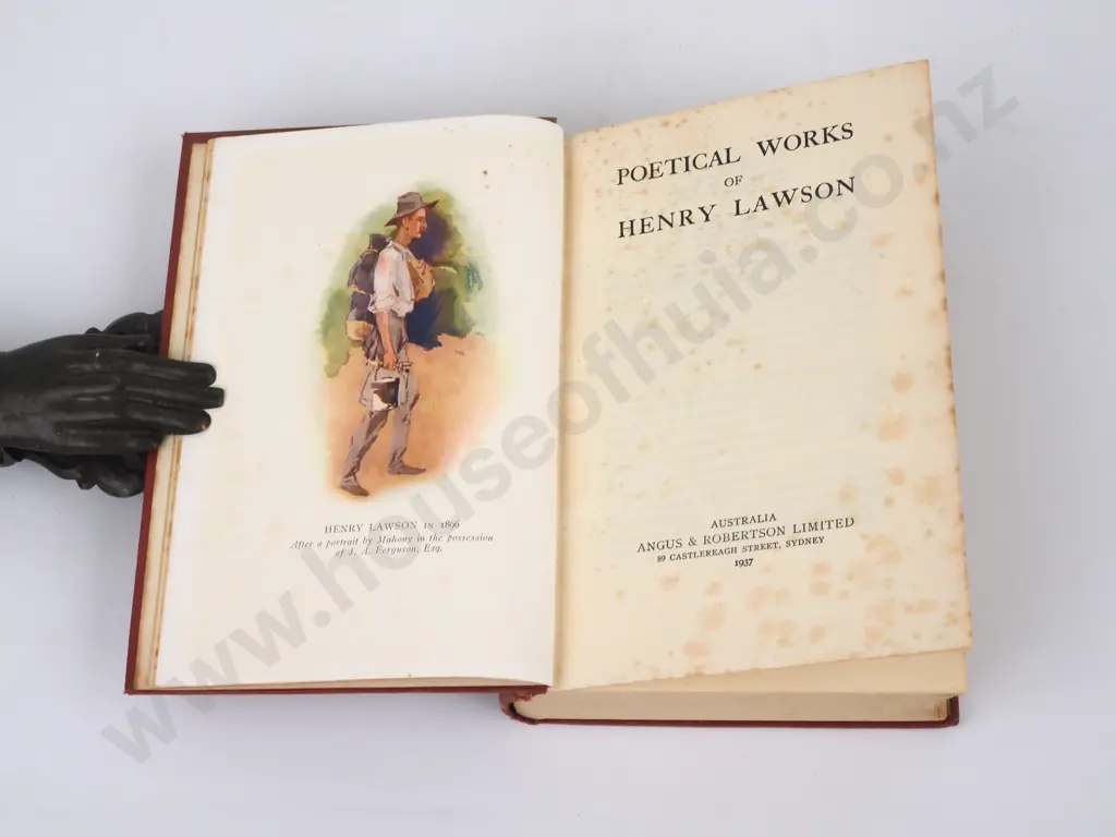 Poetical Works of Henry Lawson Image 1++