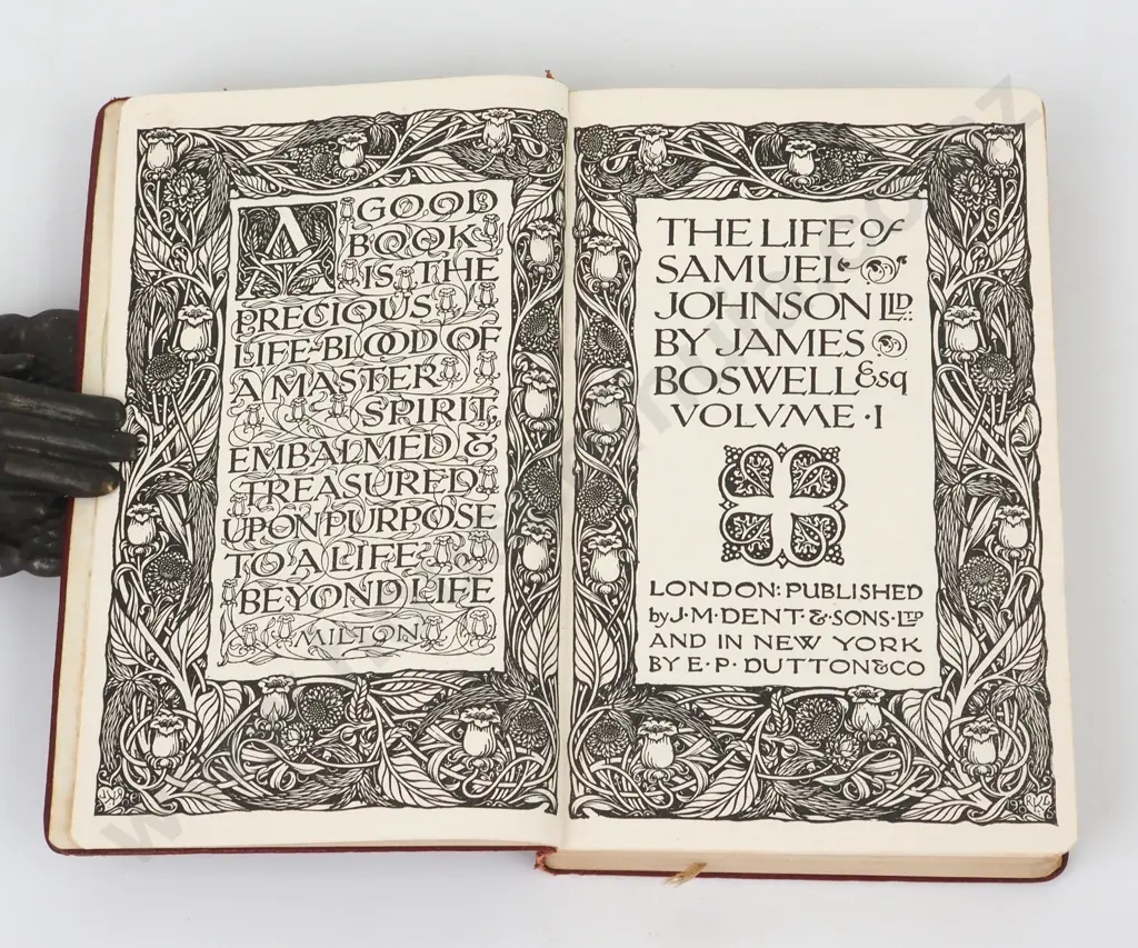 Boswell's Life of Samuel Johnson Image 1++