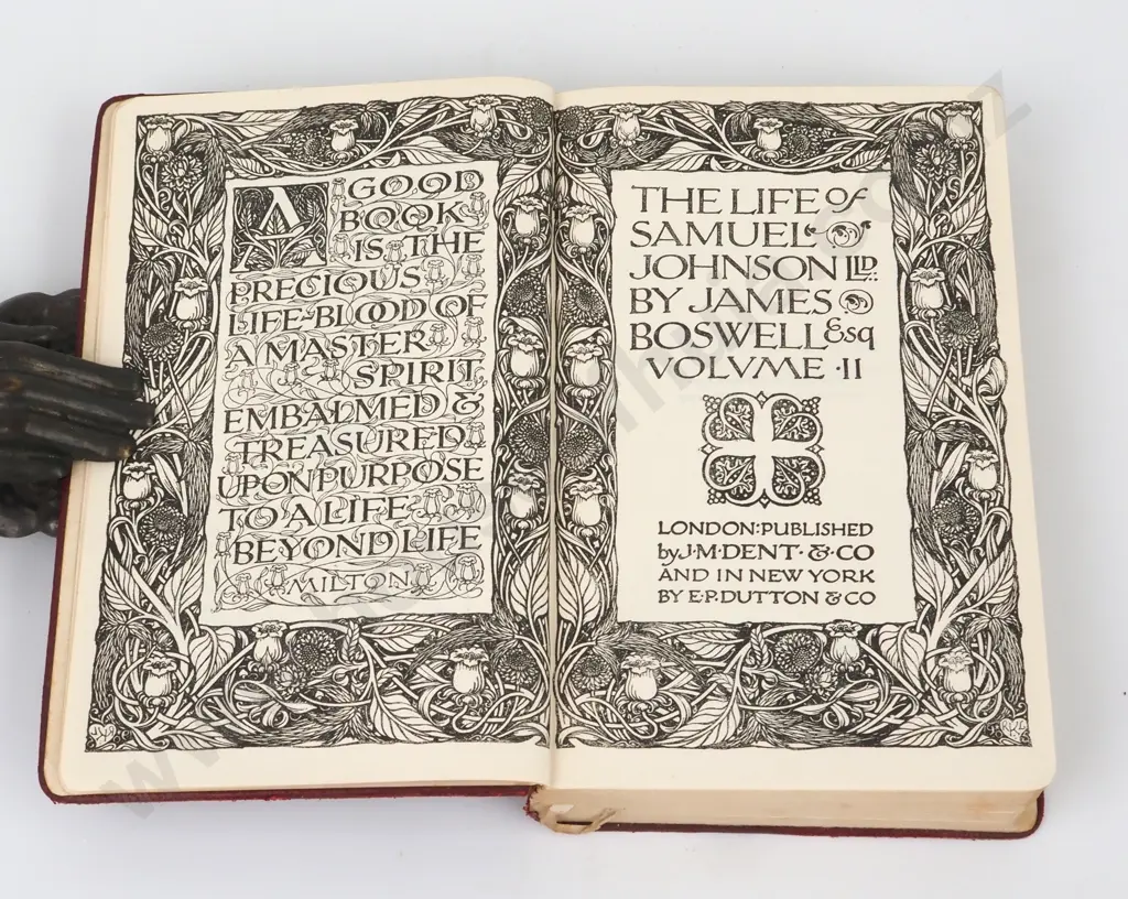 Boswell's Life of Samuel Johnson Image 1++