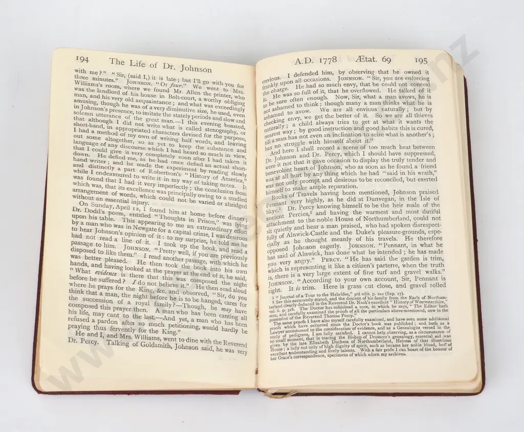 Boswell's Life of Samuel Johnson Image 1++