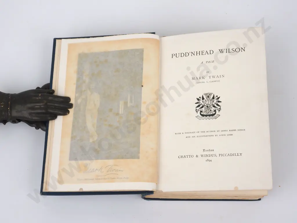Twain, Mark; The American Claimant and Pudd'n Head Wilson Image 1++