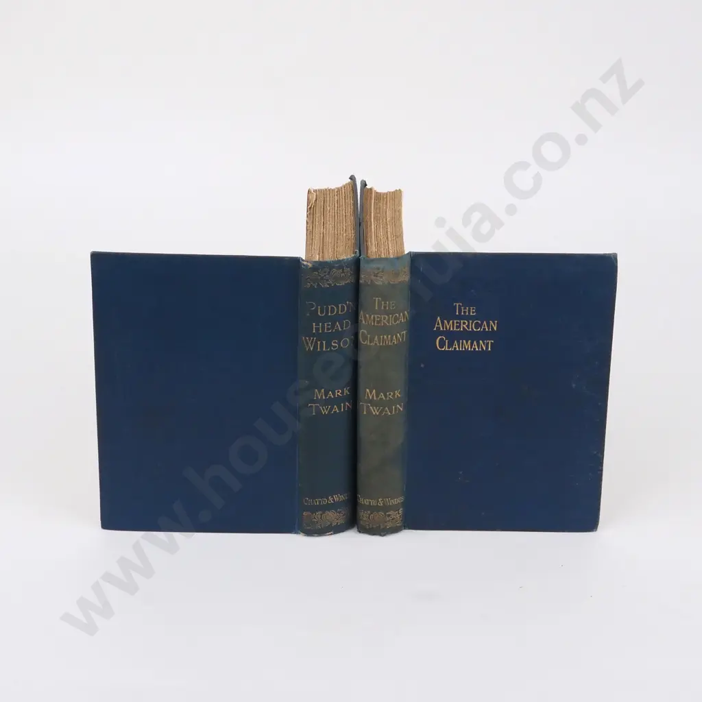 Twain, Mark; The American Claimant and Pudd'n Head Wilson Image 1++