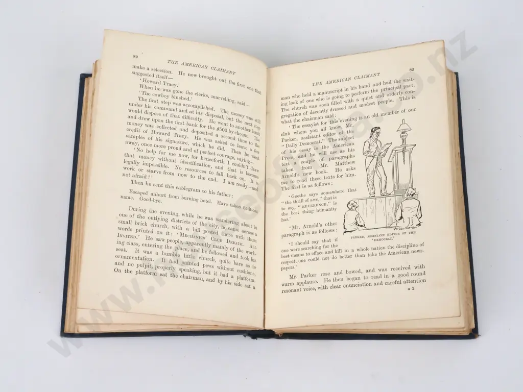 Twain, Mark; The American Claimant and Pudd'n Head Wilson Image 1++