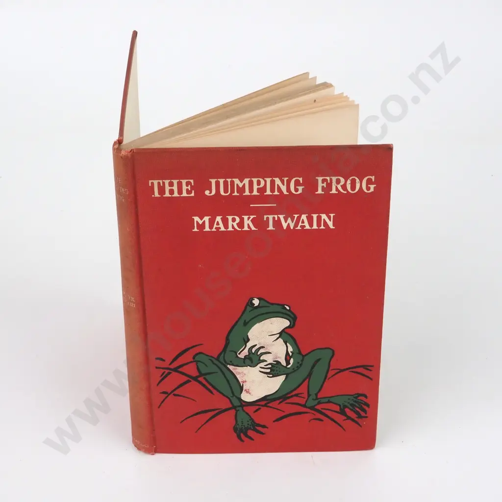 Mark Twain, The Jumping Frog, Harper and Brothers, 1903, 1st Edition Image 1++