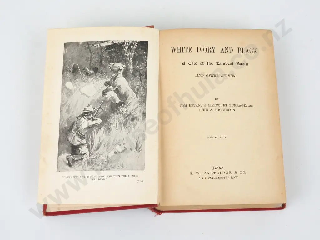 Bevan, Tom, etal; White Ivory and Black Image 1++