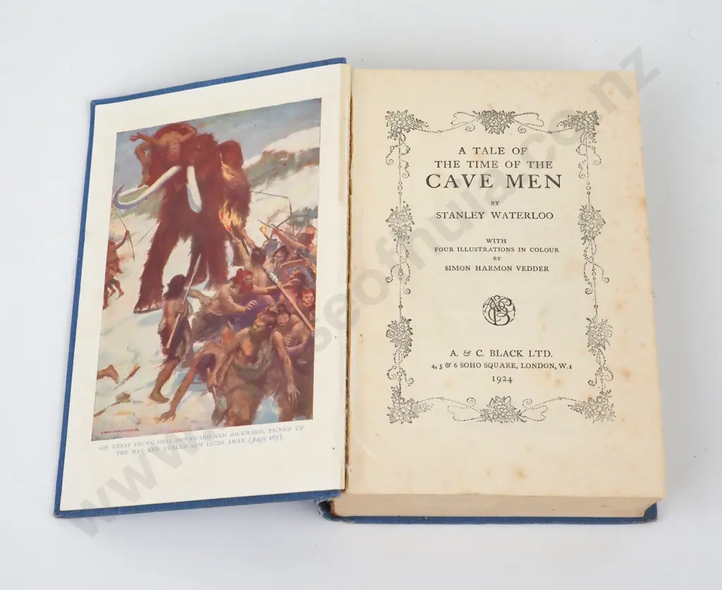 Waterloo, Stanley; A tale of the Time of the Cavemen Image 1++