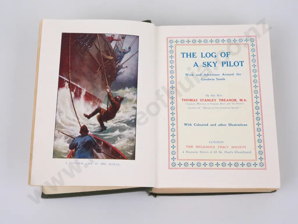 Treanor, Thomas Stanley; The Log of a Sky Pilot Image 1++