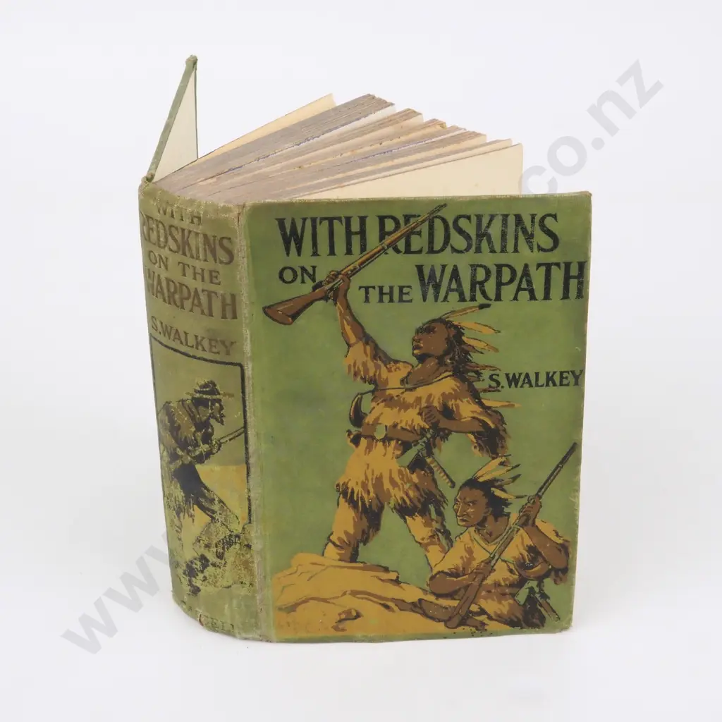Walkey, S.; With Redskins on the Warpath Image 1++