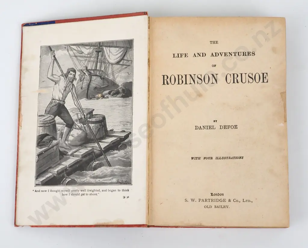 Defoe, Daniel; The Life and Adventures of Robinson Crusoe Image 1++