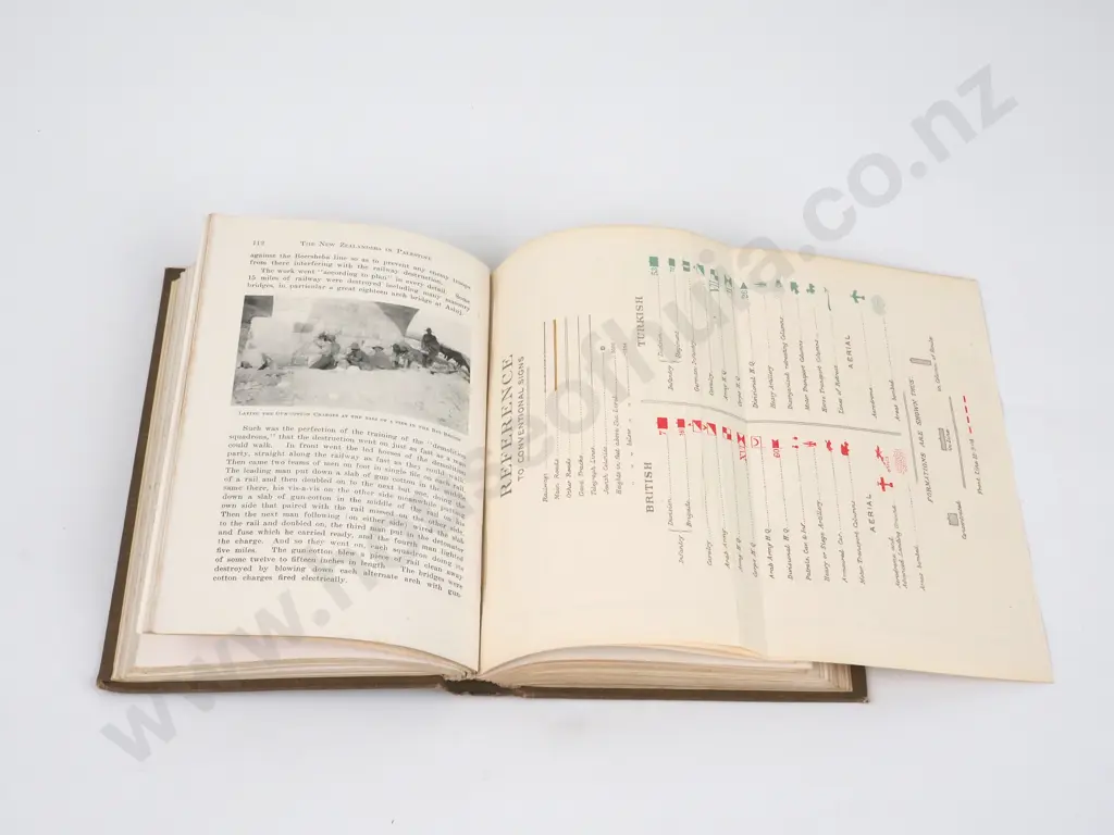 Stewart, Col. H.; The New Zealand Division 1916-1919, and one other Image 1++