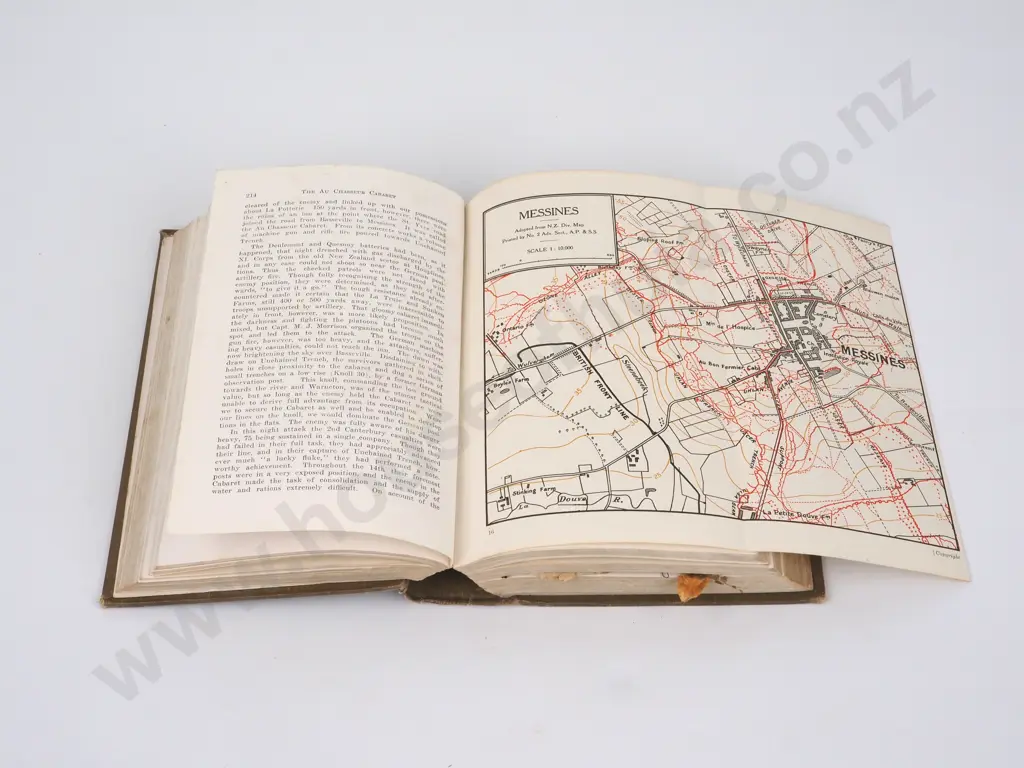 Stewart, Col. H.; The New Zealand Division 1916-1919, and one other Image 1++