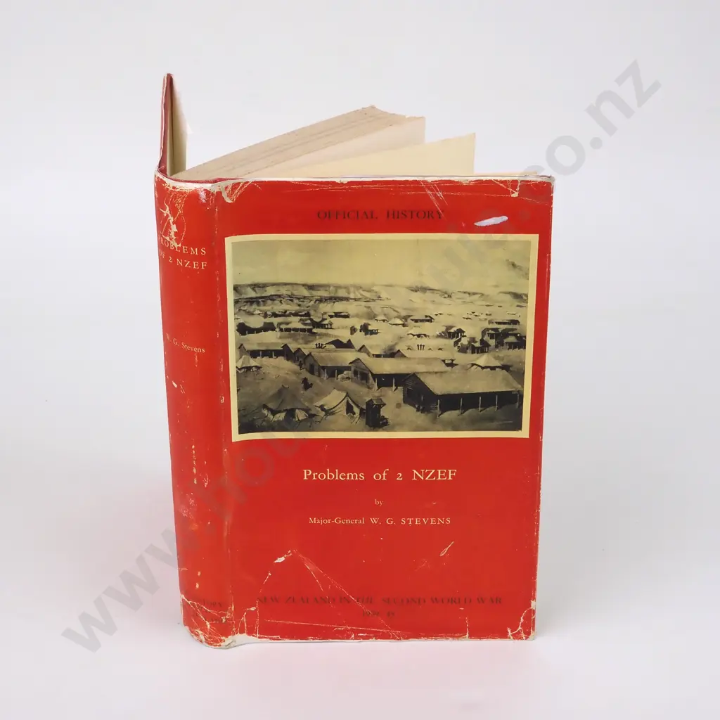 Stevens, Major-General W.G.; Problems of 2 NZEF Image 1++