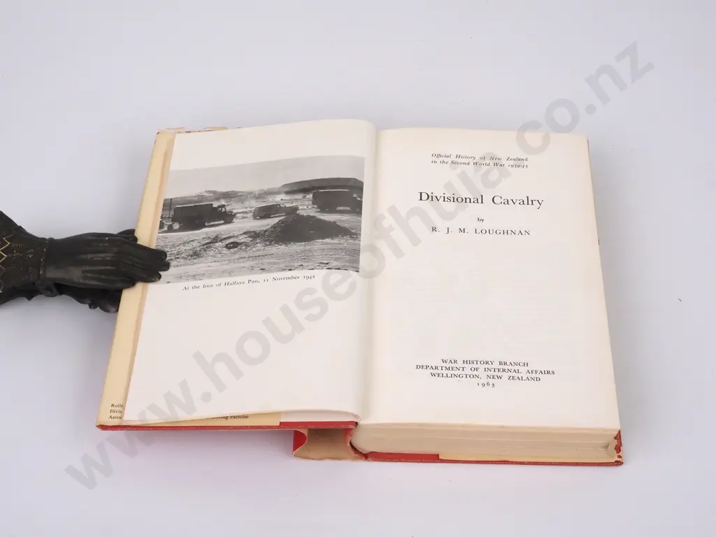 Loughnan, R.J.M.; Official History of New Zealand in the Second World War 1939-45 Image 1++