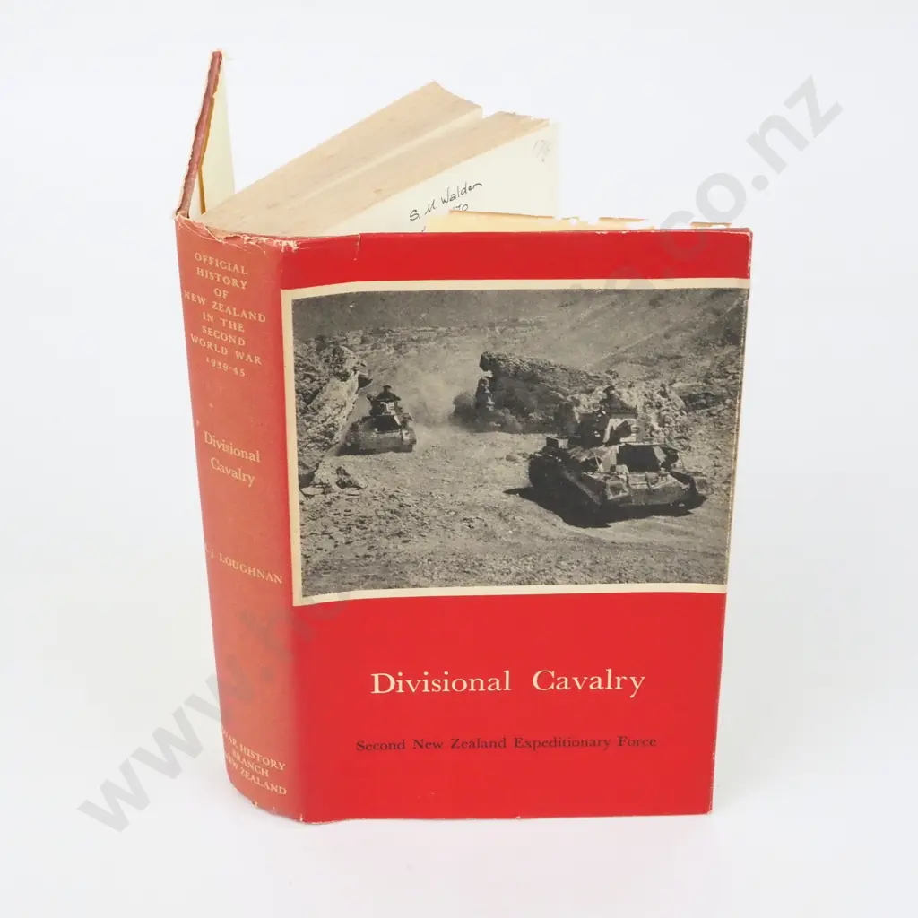 Loughnan, R.J.M.; Official History of New Zealand in the Second World War 1939-45 Image 1++