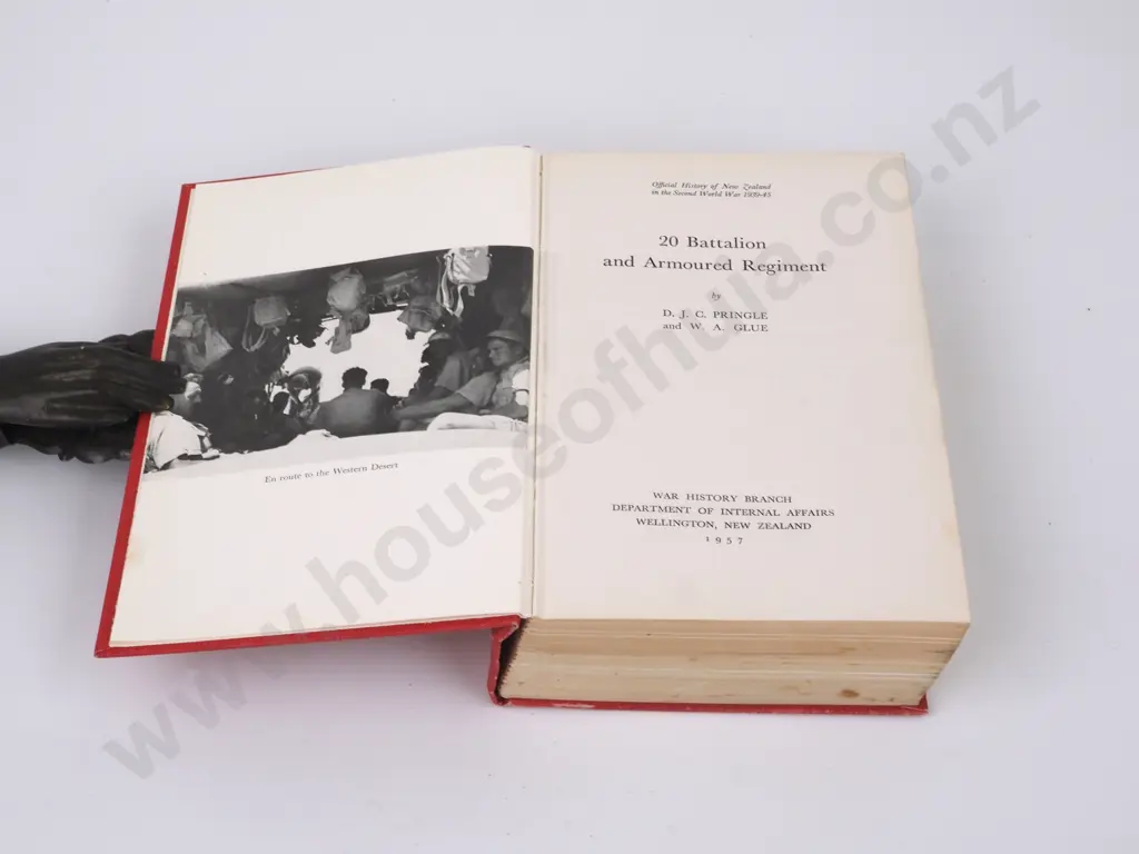 Pringle, D.J.C., and W.A. Glue; 20 Battalion and Armoured Regiment Image 1++