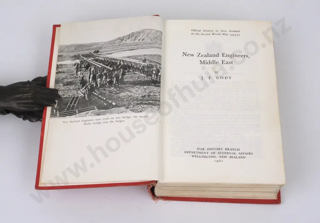 Cody, J.F.; Official History of New Zealand in the Second World War 1939-45 Image 1++