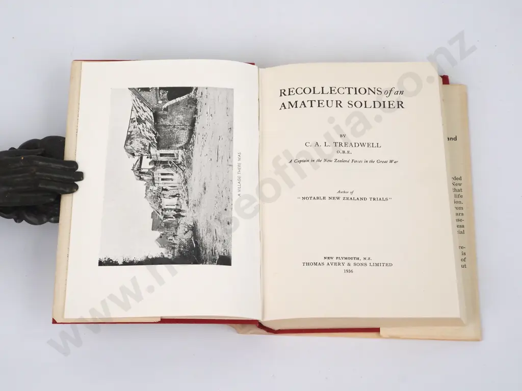 Treadwell, C.A.L.; Recollections of an Amateur Soldier Image 1++