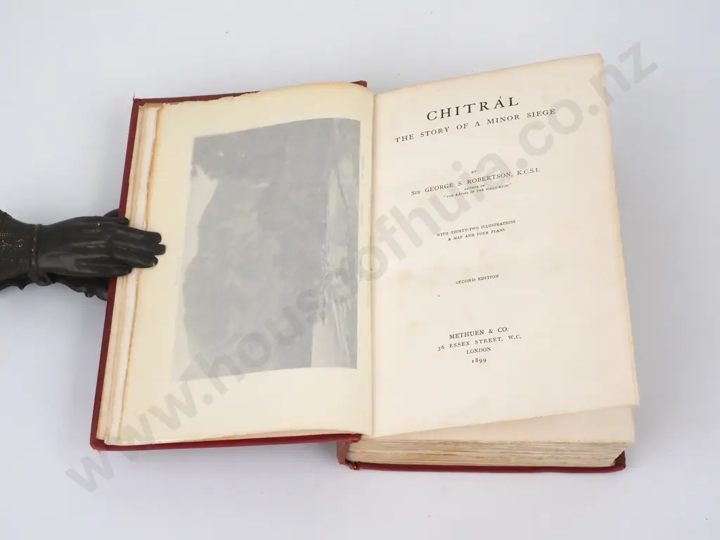 Robertson, Sir George; Chitral, The Story of a Minor Siege Image 1++