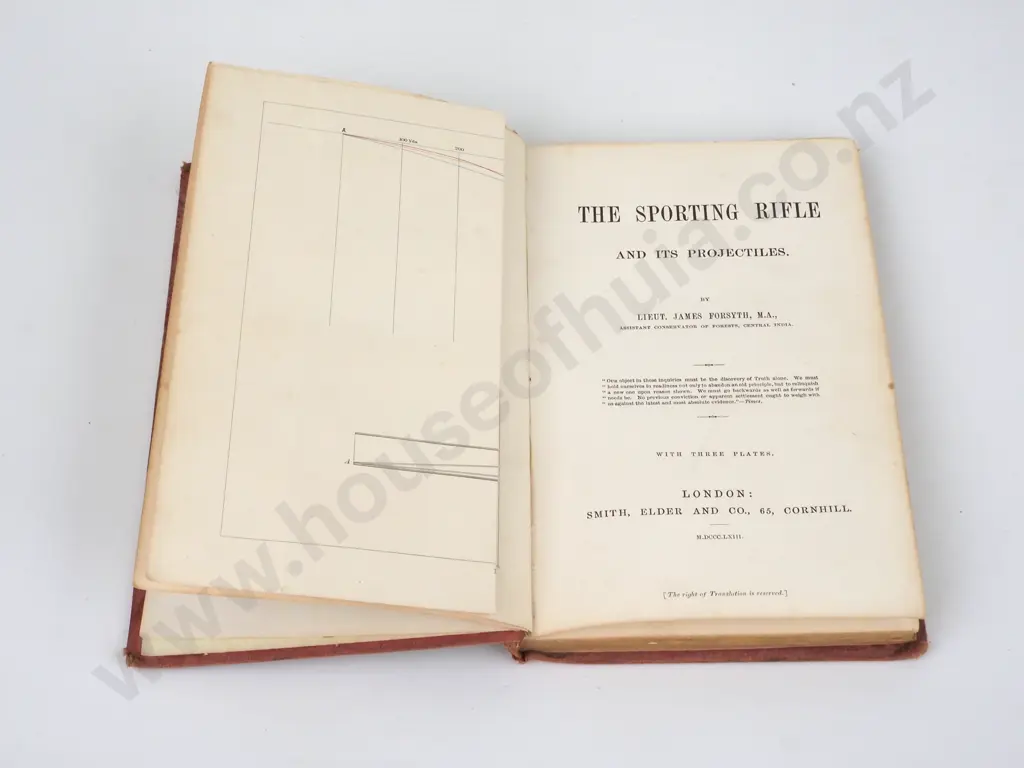 Forsyth, Lieut. James; The Sporting Rifle and Its Projectiles Image 1++