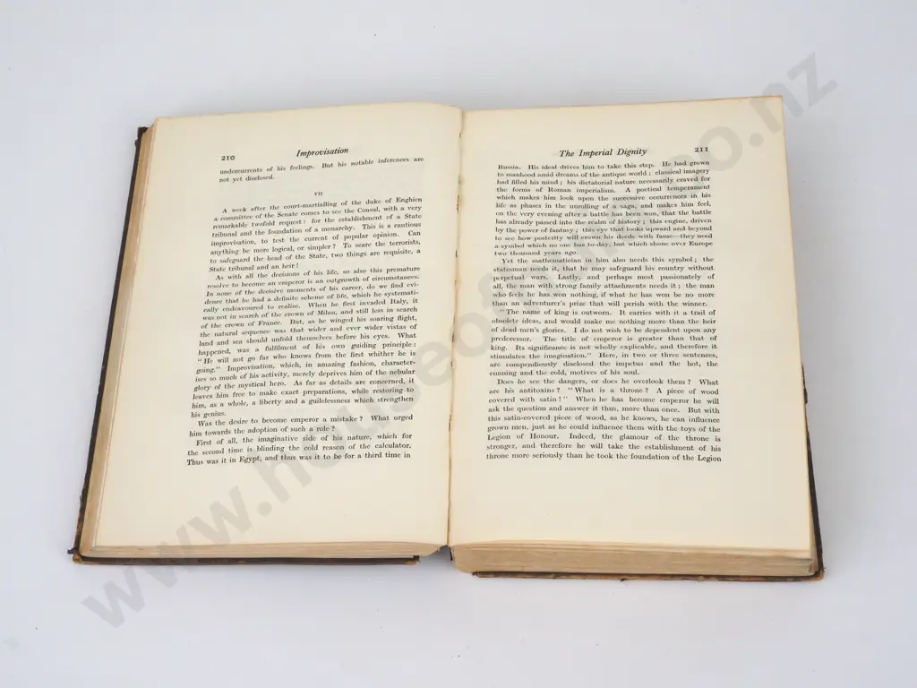 Napoleon by Emil Ludwig - 1927 - Seventh Impression.Published by George Allen and Unwin Ltd Image 1++