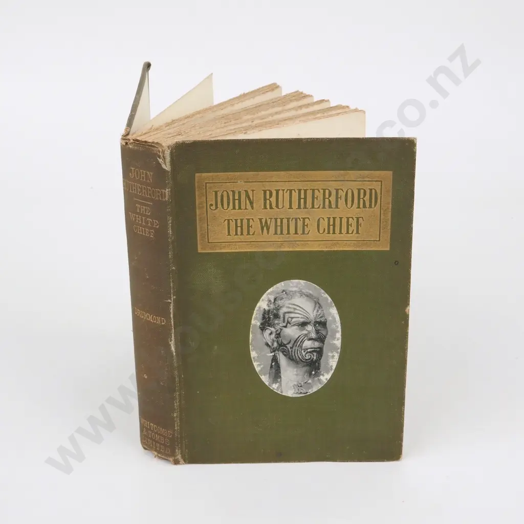 John Rutherford : The White Chief. A Story of Adventure in New Zealand Image 1++