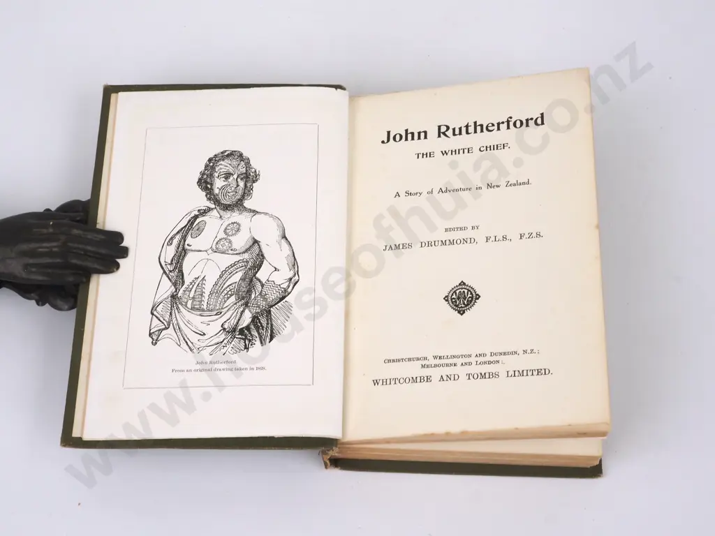 John Rutherford : The White Chief. A Story of Adventure in New Zealand Image 1++