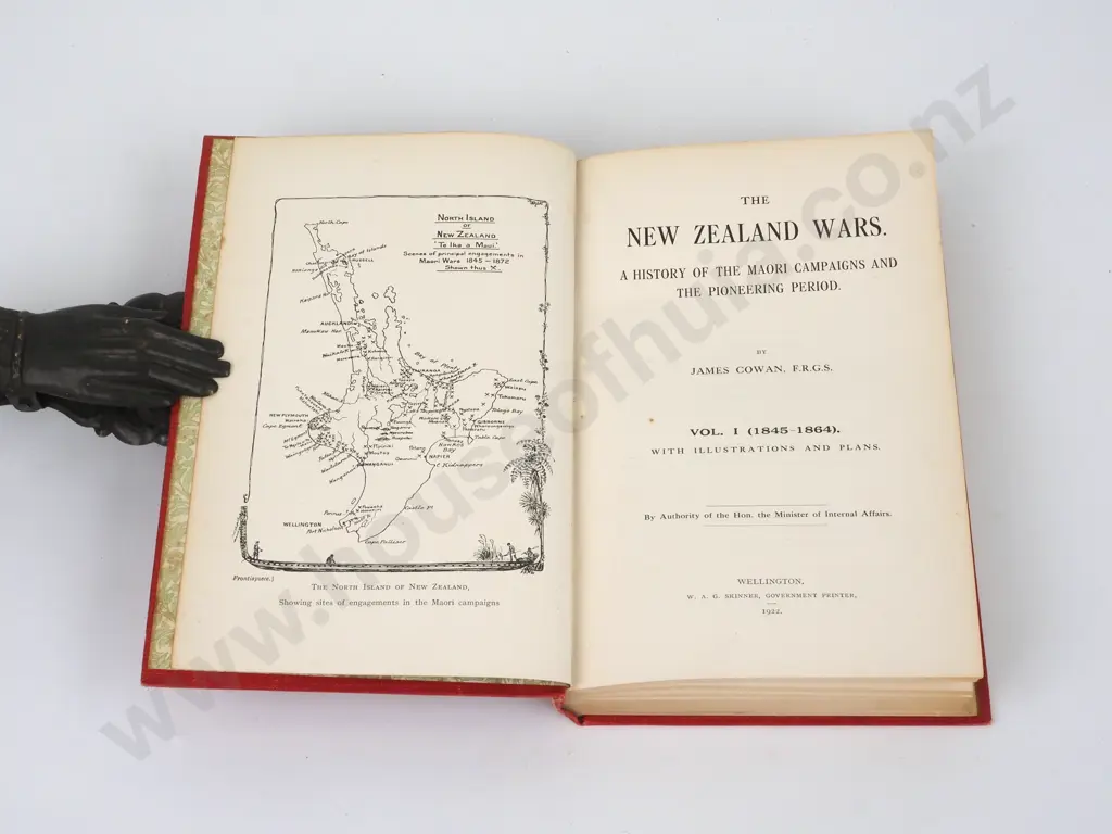 Cowan, James; The New Zealand Wars and the Pioneering Period Image 1++