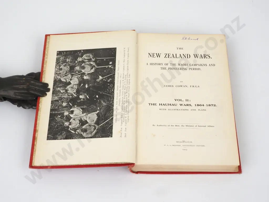 Cowan, James; The New Zealand Wars and the Pioneering Period Image 1++