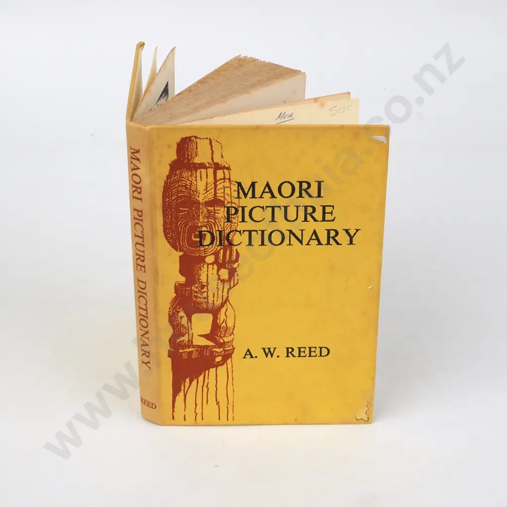 A. W. Reed, Maori Picture Dictionary; Illustrated by Roger Hart, A. H & A. W. Reed, 1965. Image 1++