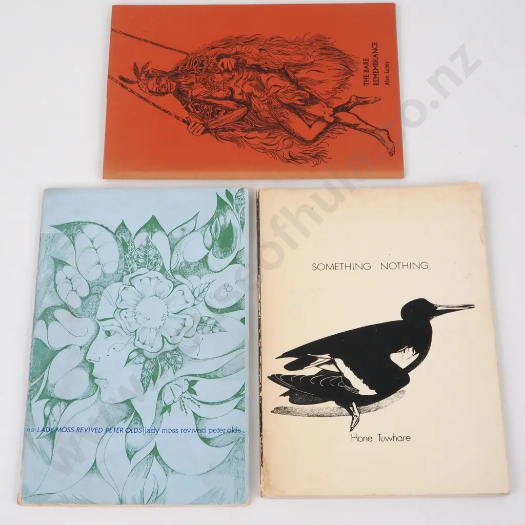 Tuwhare, Hone; Something Nothing, and two others. Image 1++